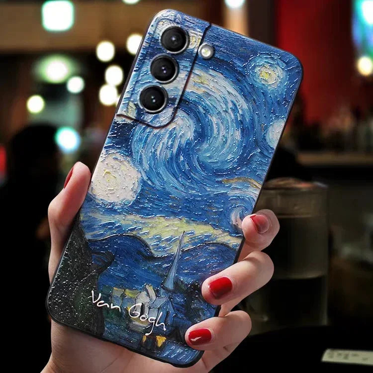 Oil Printing Soft Case for Samsung Galaxy