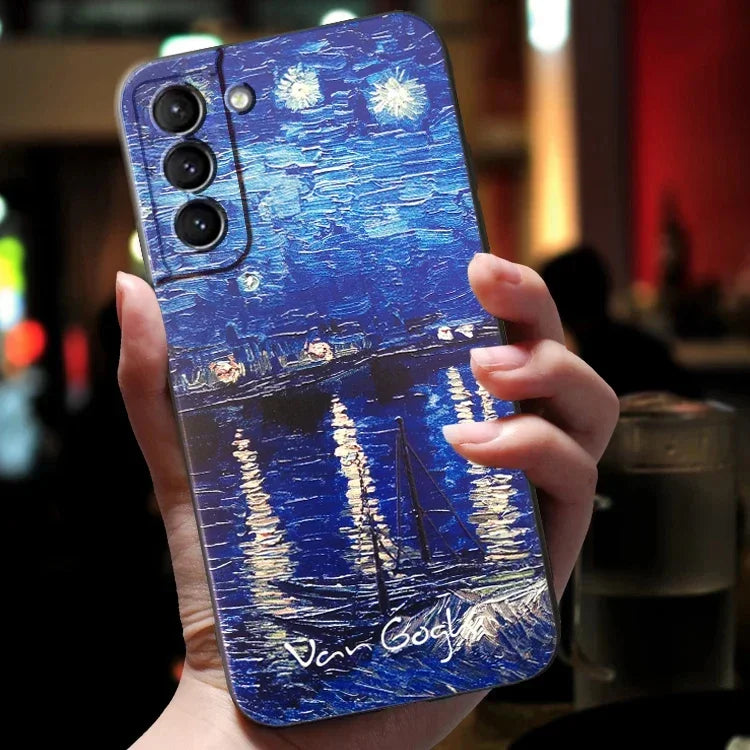 Oil Printing Soft Case for Samsung Galaxy