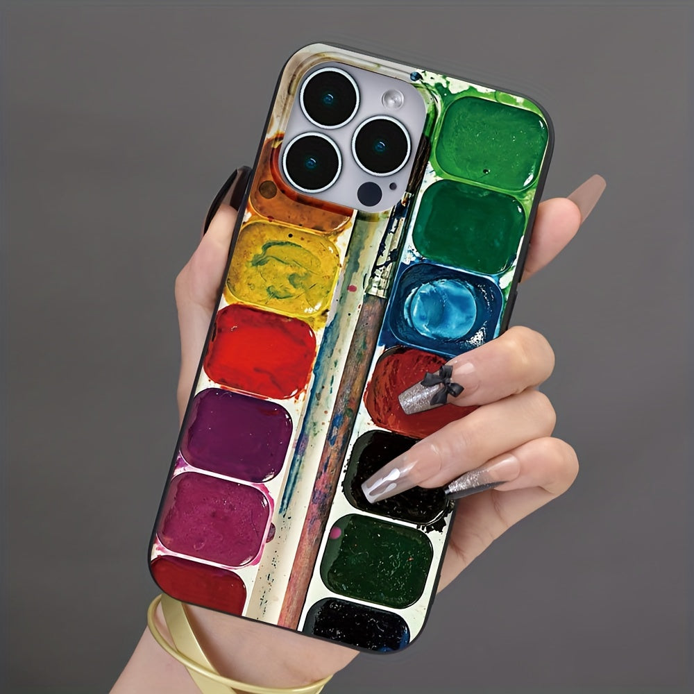 Paint Palette Style iPhone Case