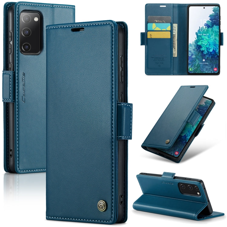 Anti-theft Samsung Flip Leather Case S24 Series and S23FE