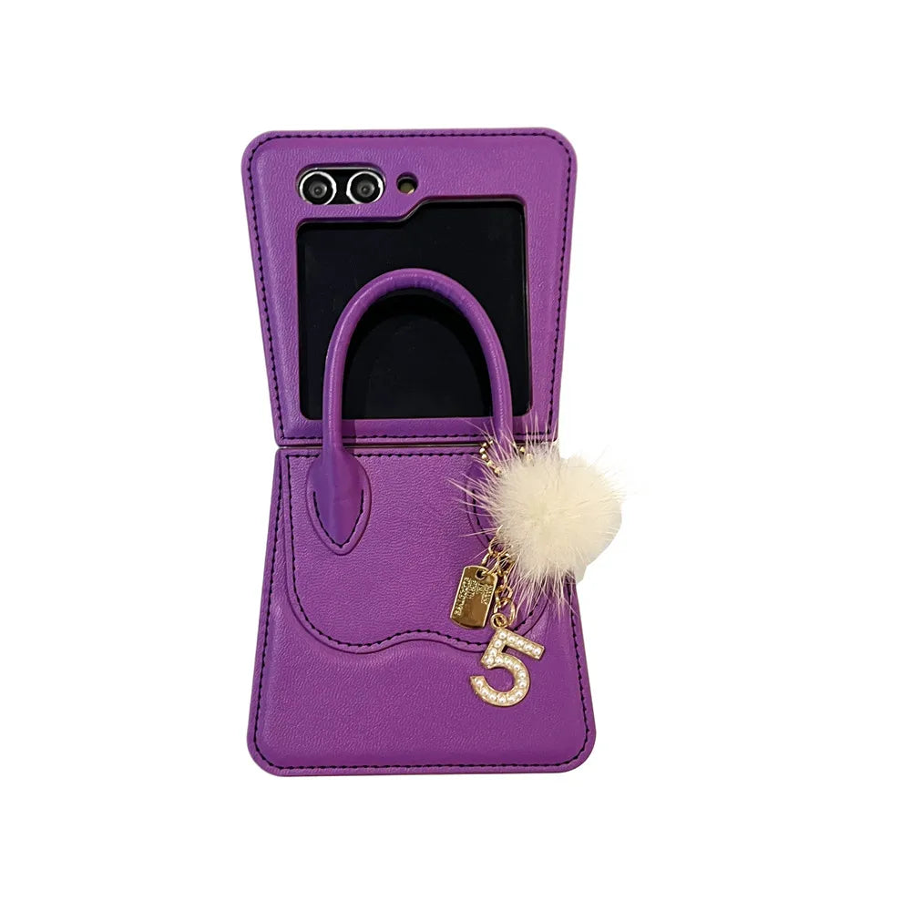 Fashion Handbag Leather Case For Samsung