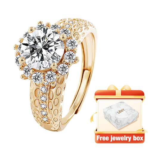 2Carat eight hearts and eight arrows full diamond ring - Eight hearts and eight arrows a pledge of love a lifetime commitment