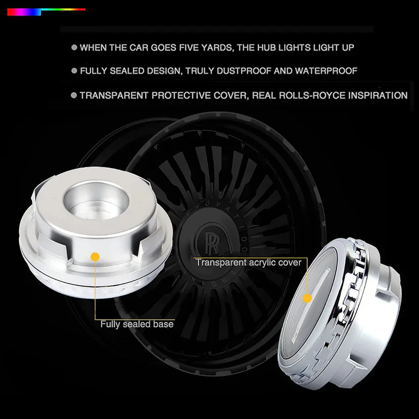 Automotive LED hub lights(Never without power)