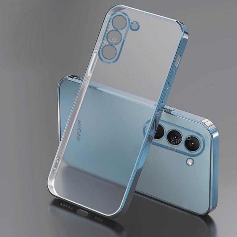 Plating Transparent Case For Samsung Galaxy