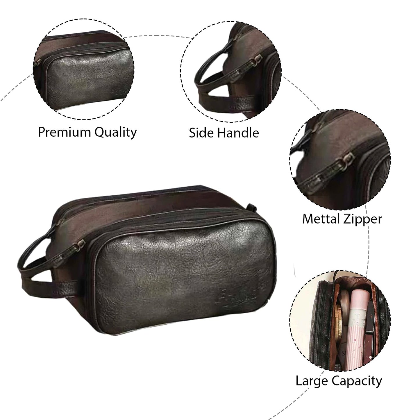 Multi Pocket Large-capacity Travel Cosmetic Bag