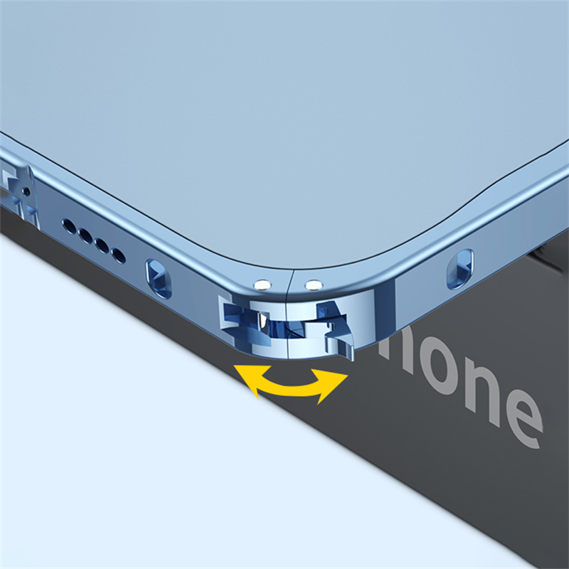 Metal Magnetic Aluminum Alloy Case For iPhone