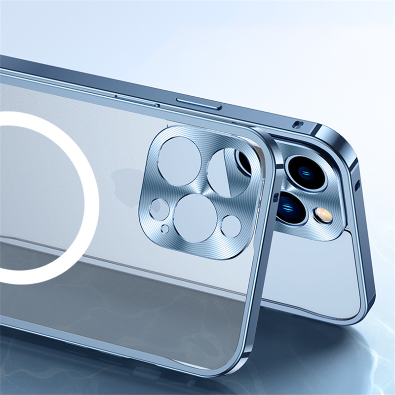 Metal Magnetic Aluminum Alloy Case For iPhone