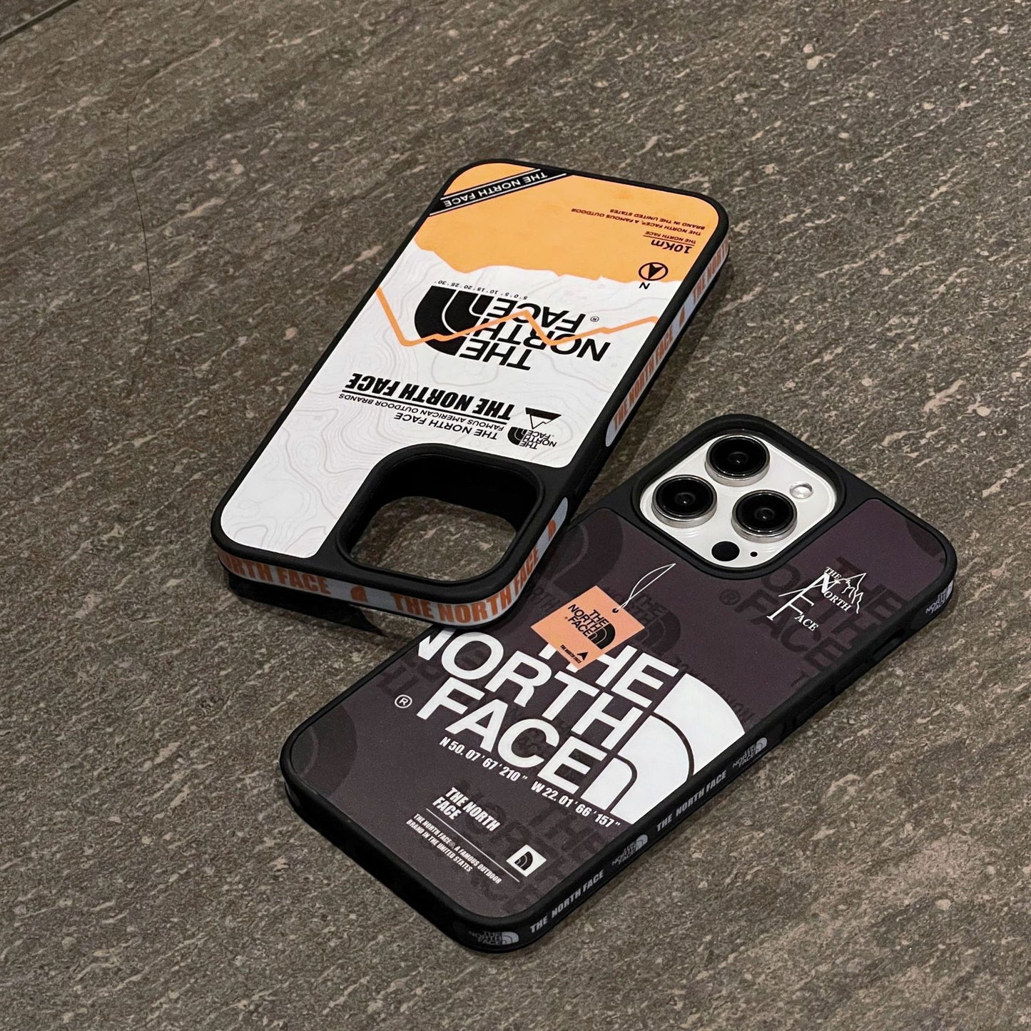 Trendy European and American North Face label mobile phone case