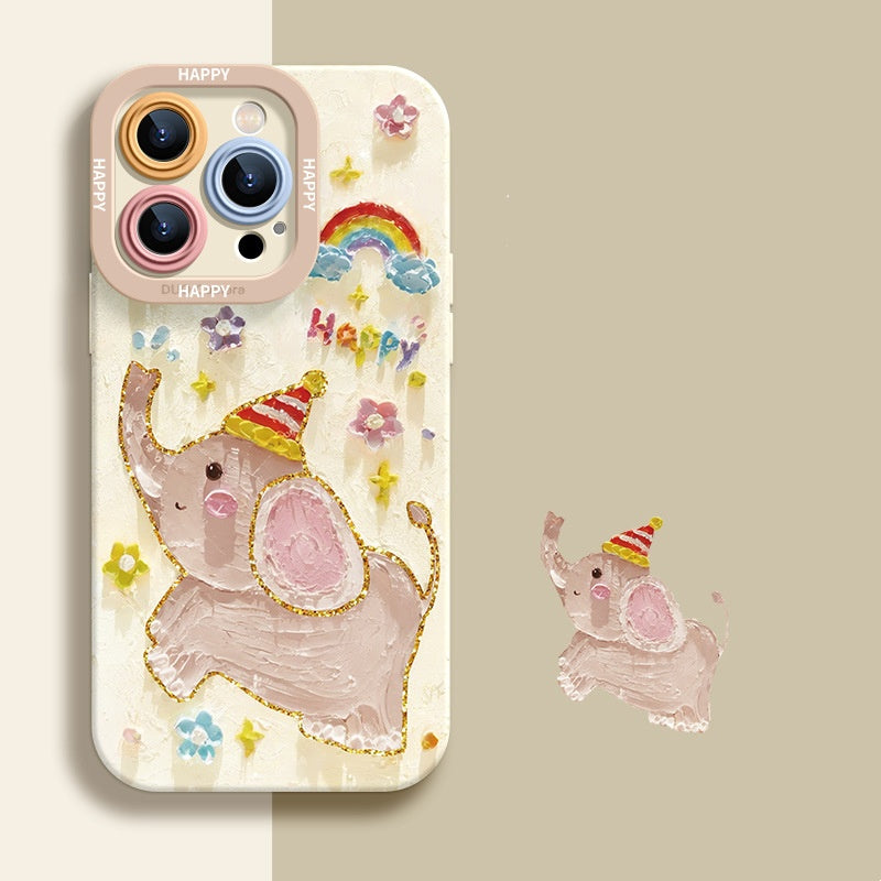 Dumbo Giraffe Cute Cartoon Phone Case