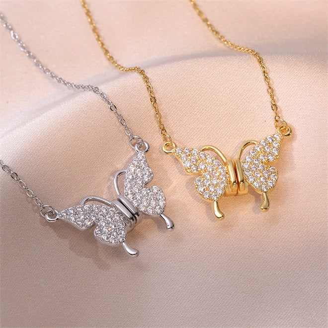 Magnetic Clasp Butterfly Necklace🦋