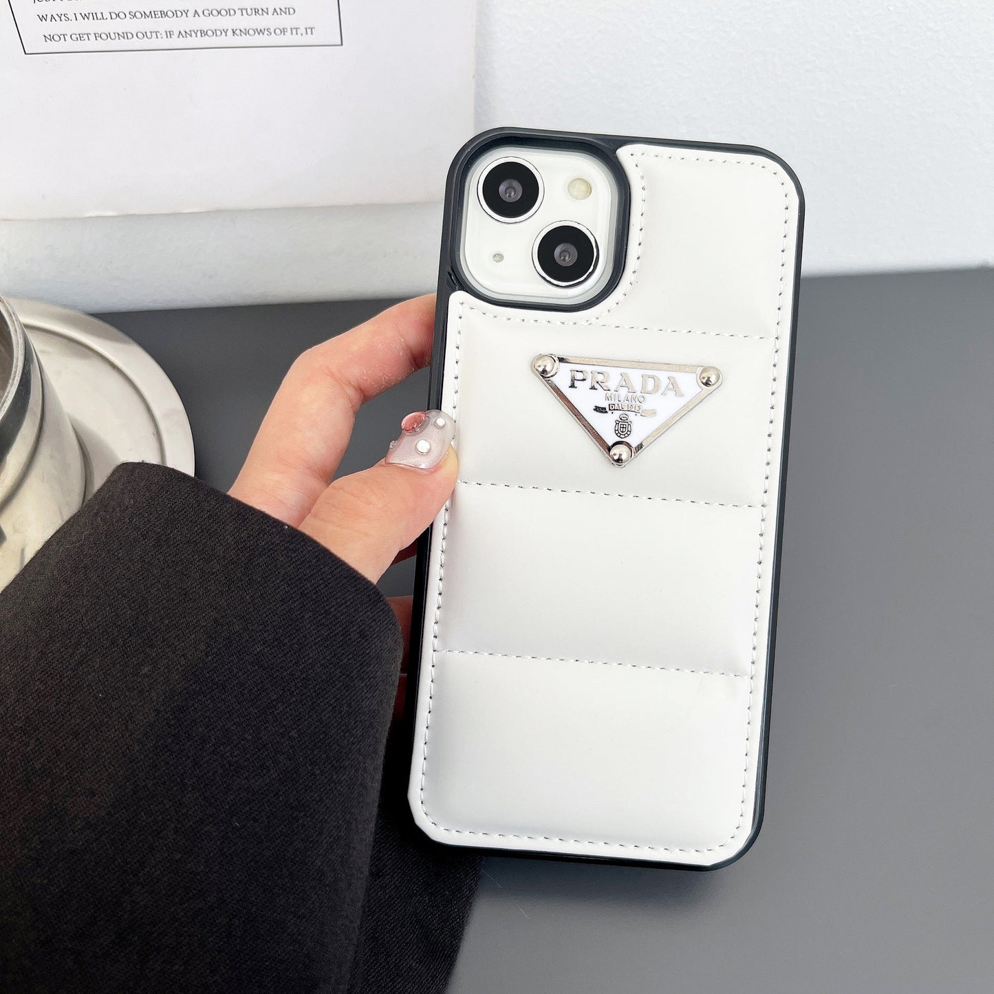 Fashionable PRADA iPhone Jacket Phone Case