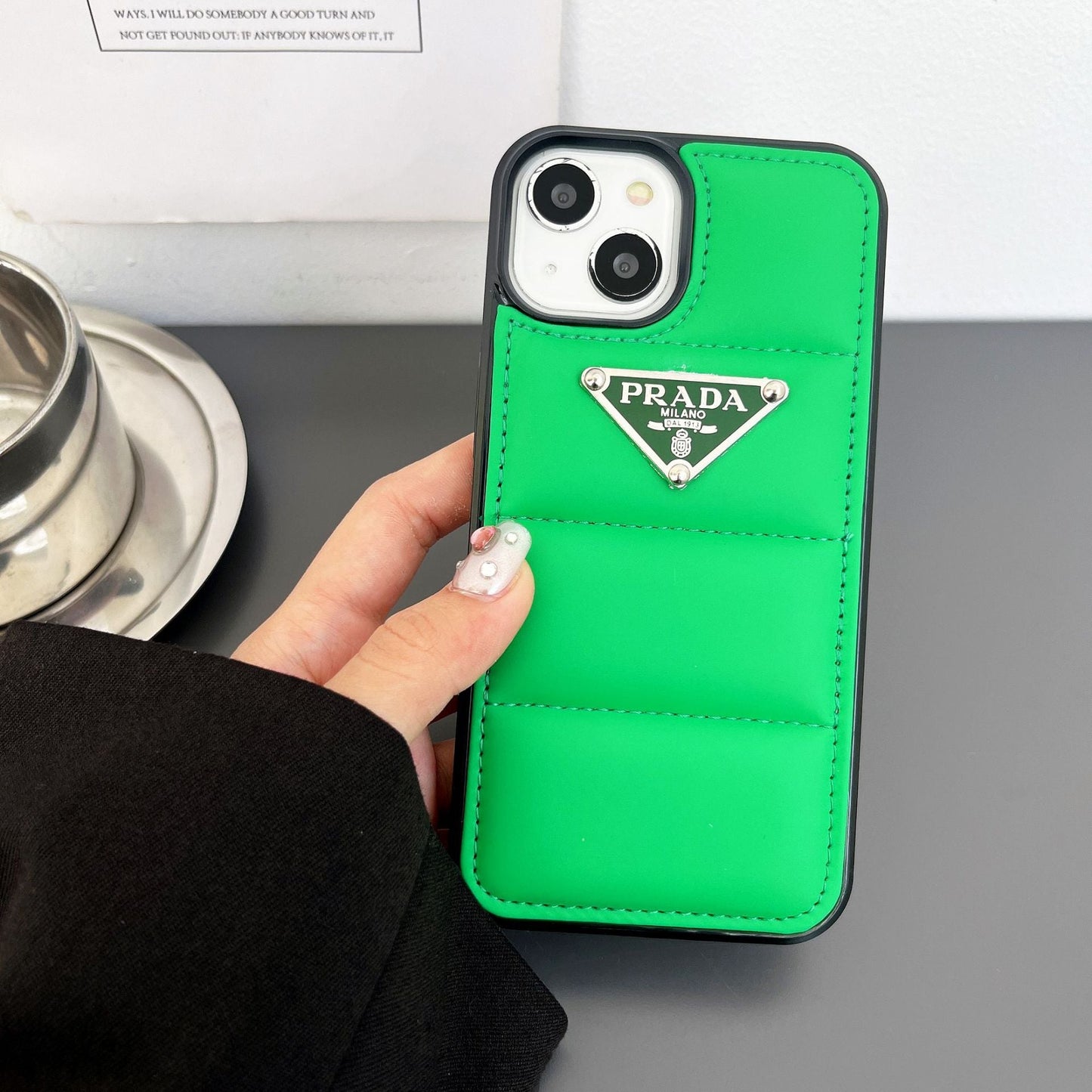 Fashionable PRADA iPhone Jacket Phone Case