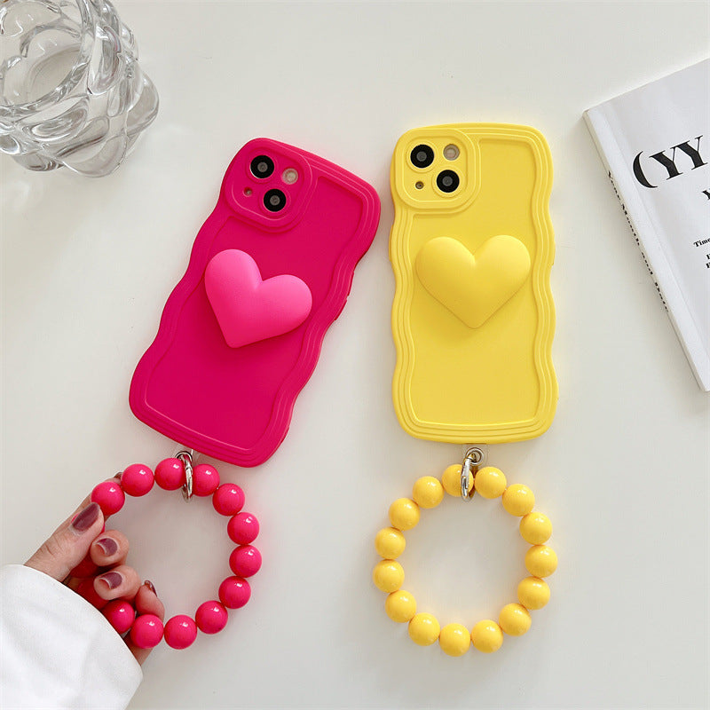 3D Love Ball Chain Case for IPhone