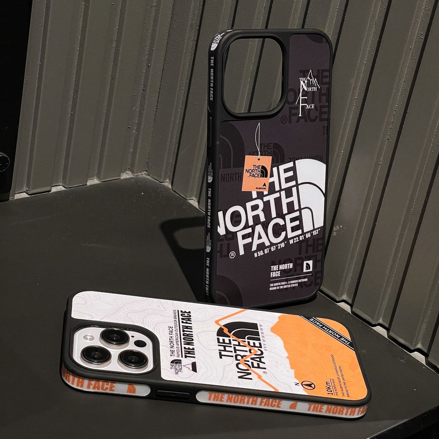 Trendy European and American North Face label mobile phone case