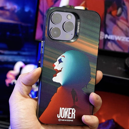 Original clown laser personalized anti-fall mobile phone case