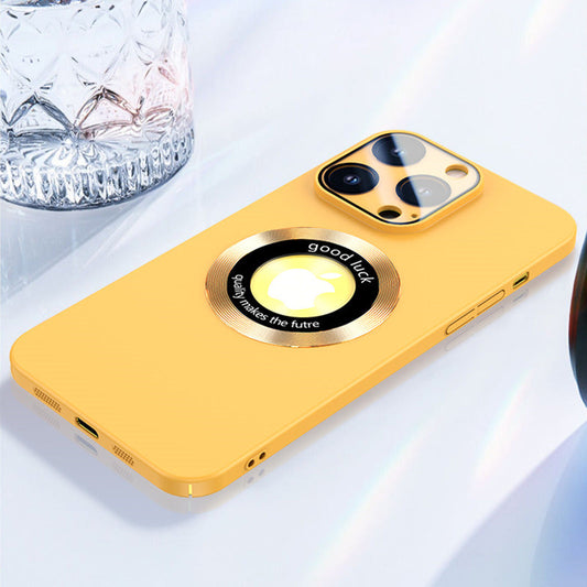 One Piece Lens Film Frosted MagSafe Phone Case