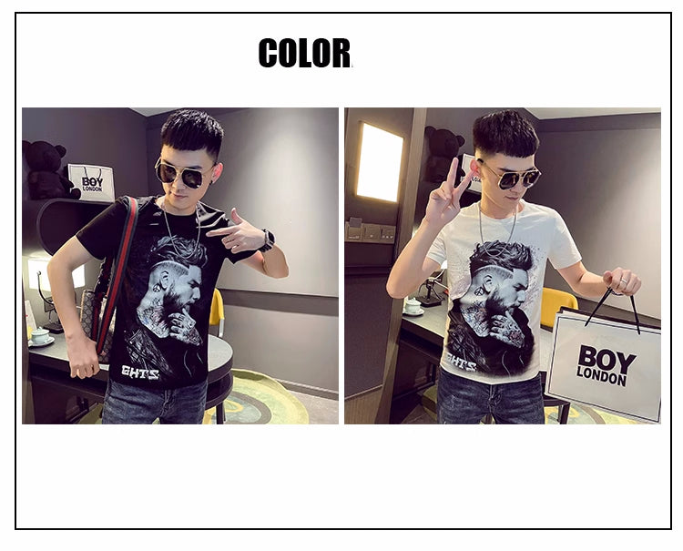 Original personality trend men's cool T-shirt