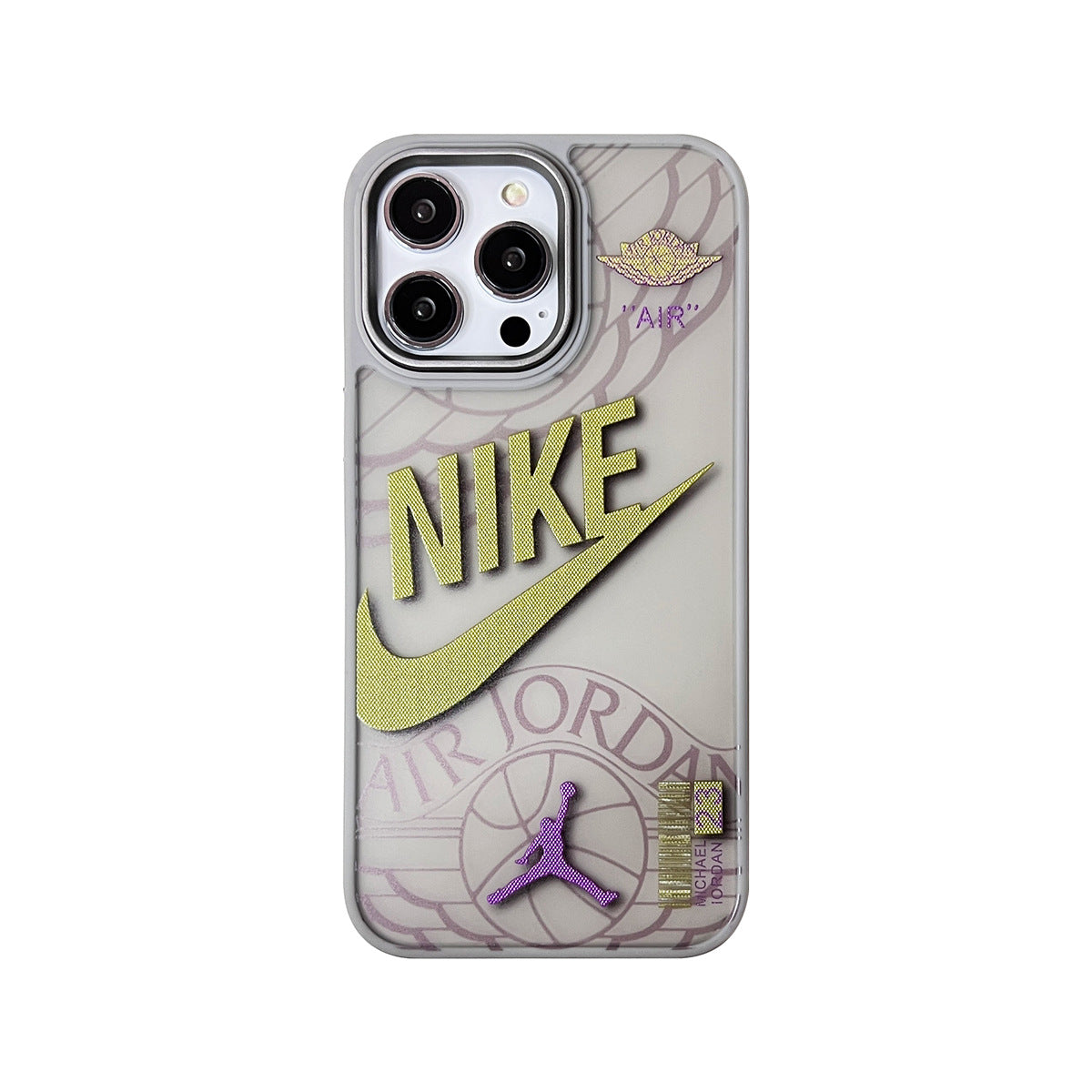 Fashion brand European and American Jordan AIR skin-feel mobile phone case