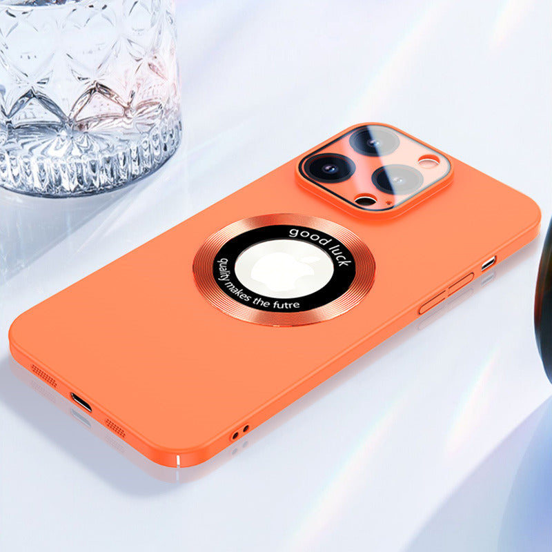 One Piece Lens Film Frosted MagSafe Phone Case