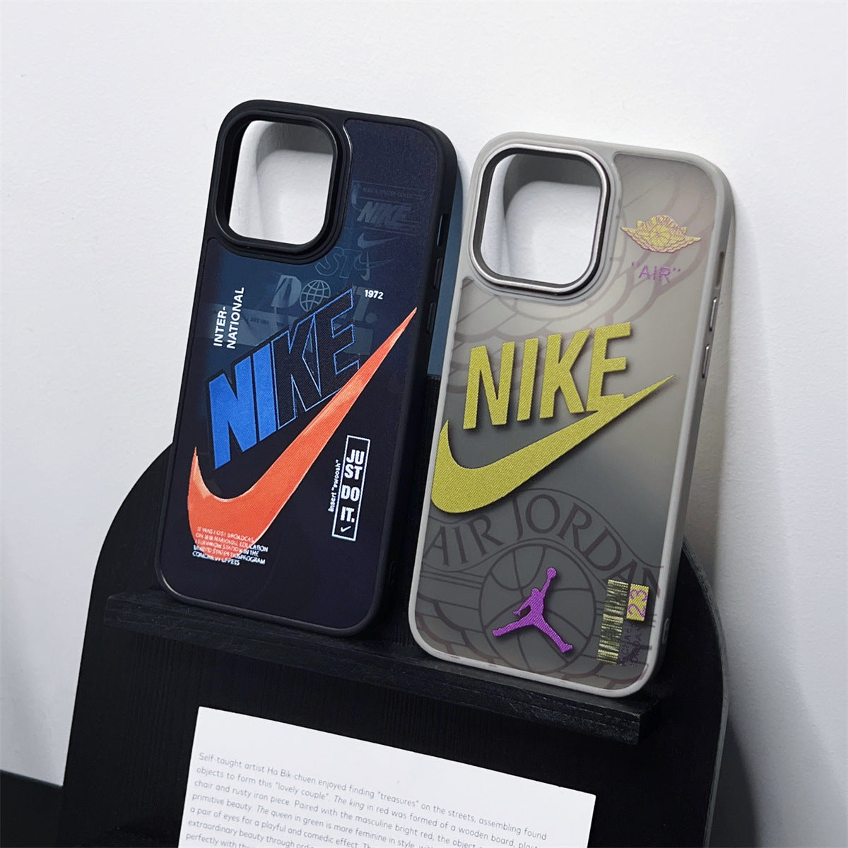 Fashion brand European and American Jordan AIR skin-feel mobile phone case