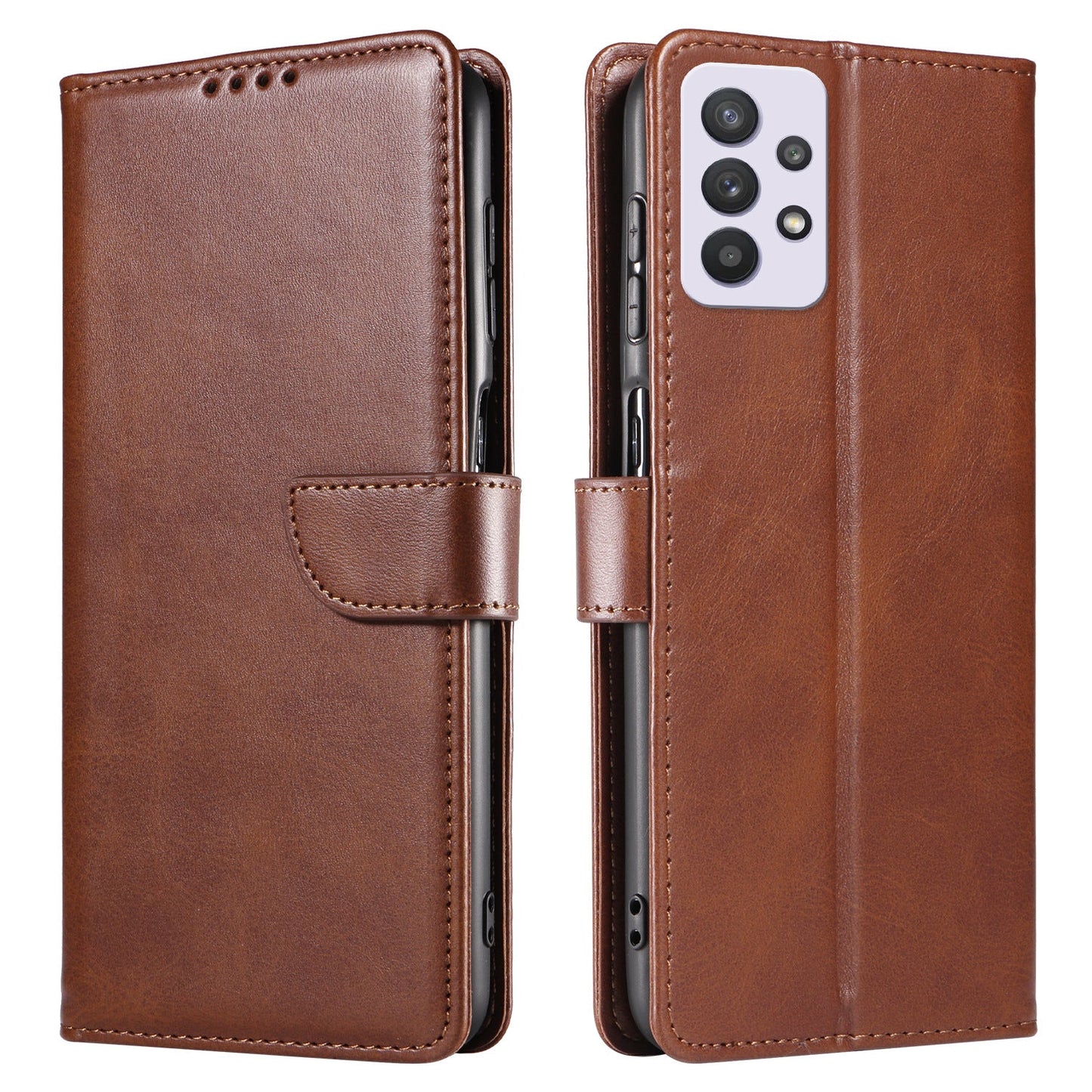 Bagong high-grade calf leather flip phone case