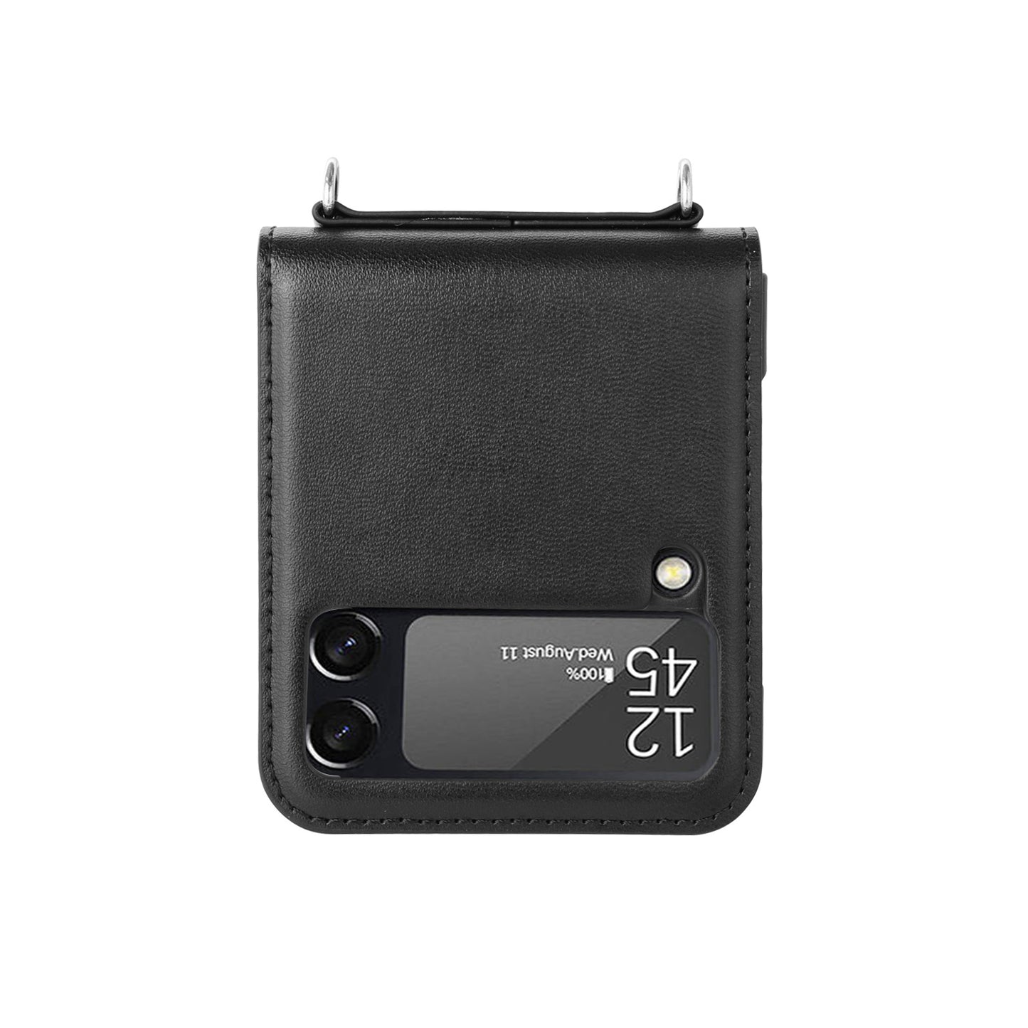 Wallet flip leather case for Samsung Galaxy Z Flip