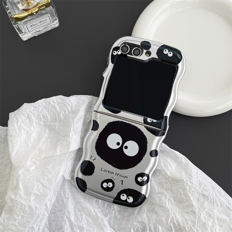 Cartoon coal briquettes phone case