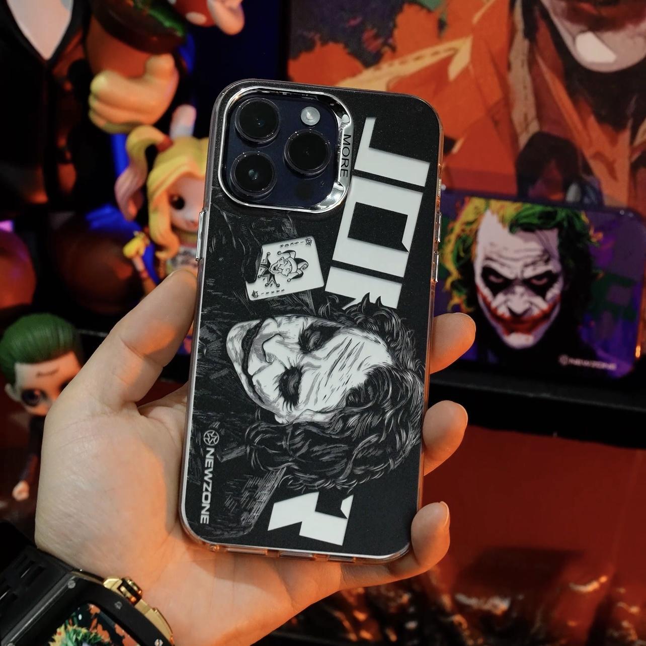 Original personality clown anti-fall frosted mobile phone case