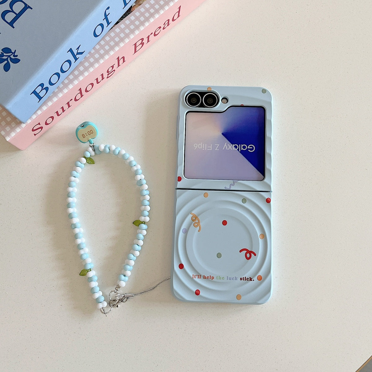 LabuLabuMag Cute Cartoon Magnetic Stand Case for Z Flip