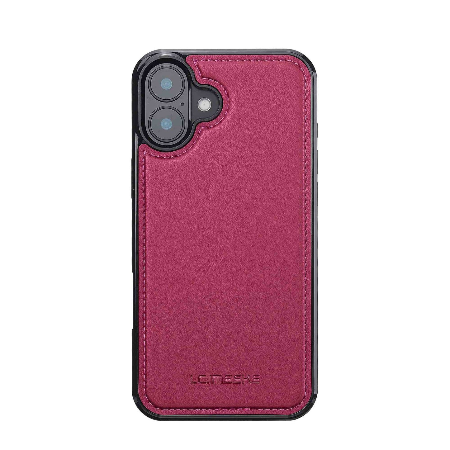 All-in-one leather flip phone case