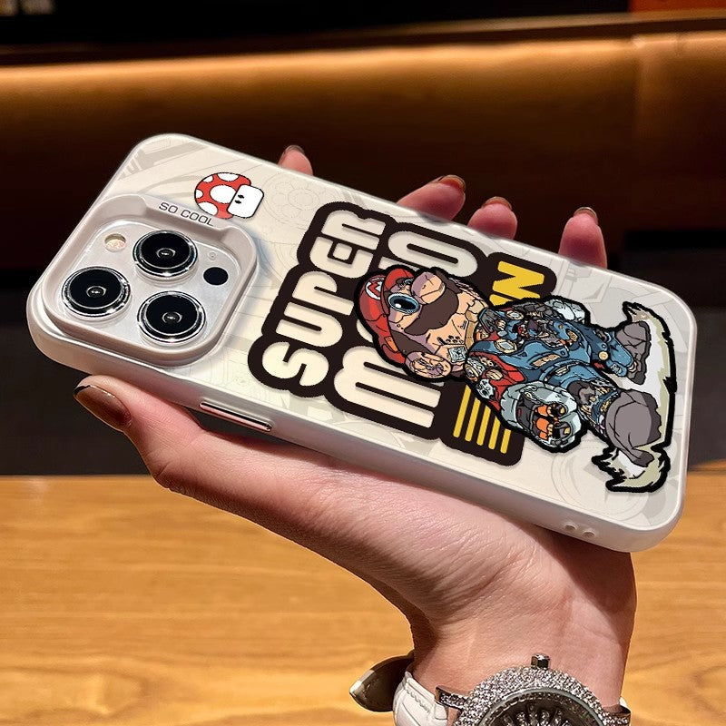 High-grade Mechanical Mario Cartoon Phone Case