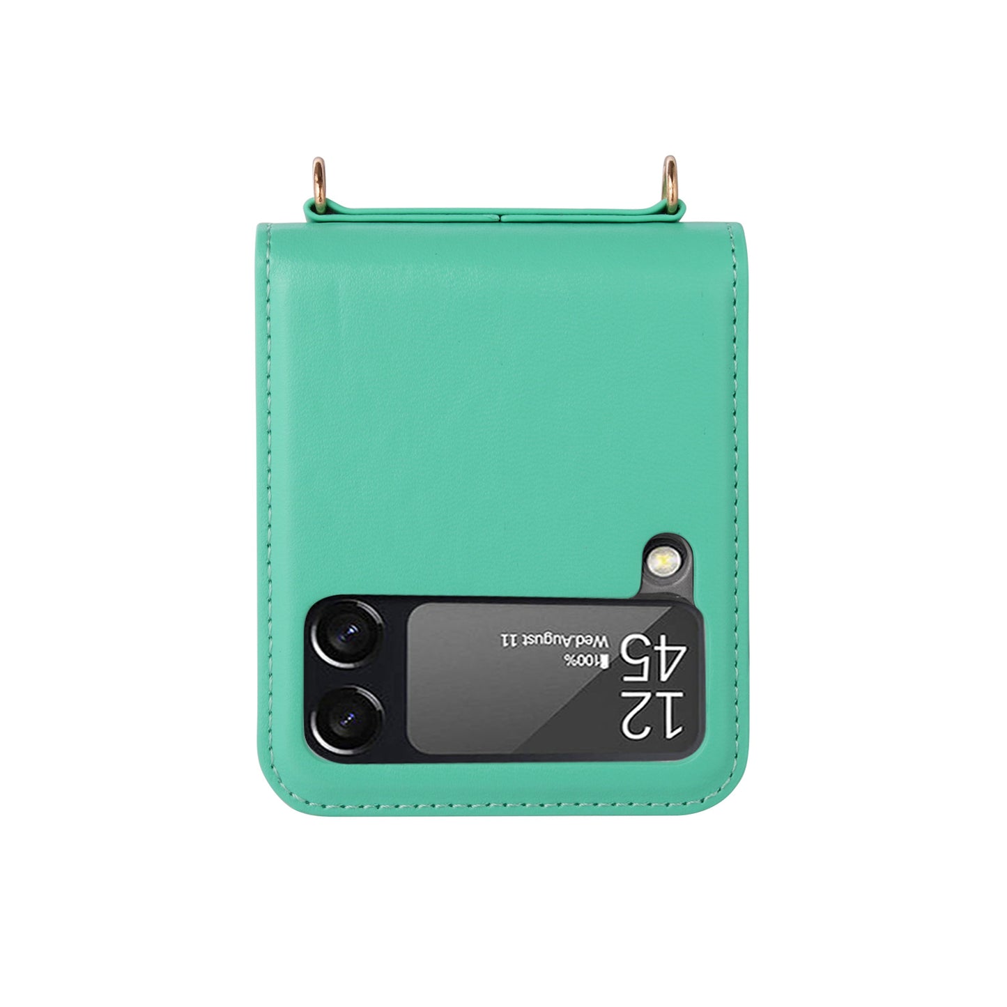 Wallet flip leather case for Samsung Galaxy Z Flip