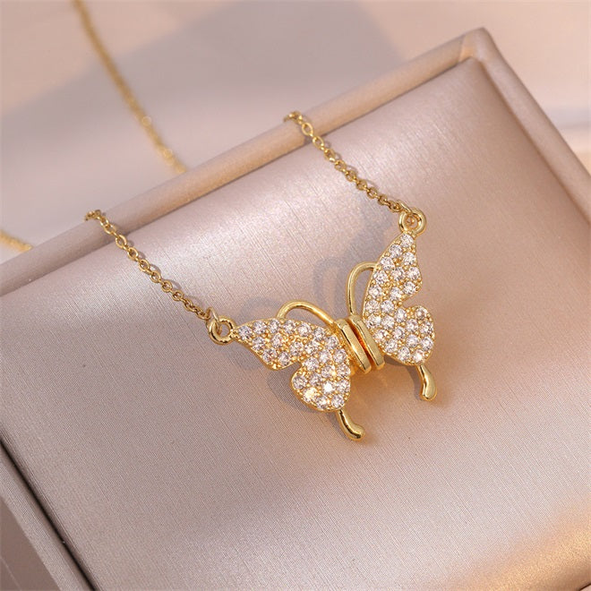 Magnetic Clasp Butterfly Necklace🦋