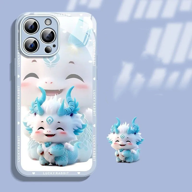 Happy Dragon Baby Premium Glass Lens Phone Case