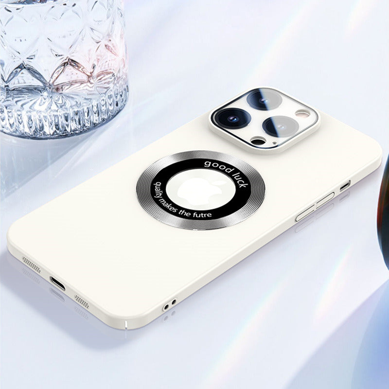 One Piece Lens Film Frosted MagSafe Phone Case