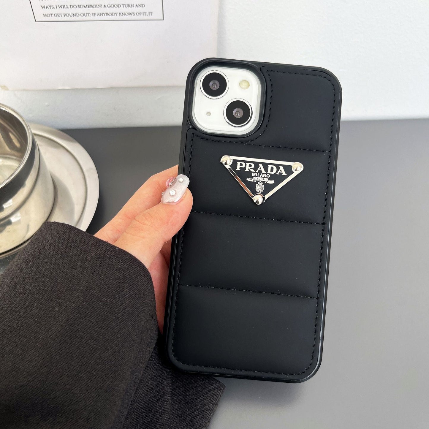 Fashionable PRADA iPhone Jacket Phone Case