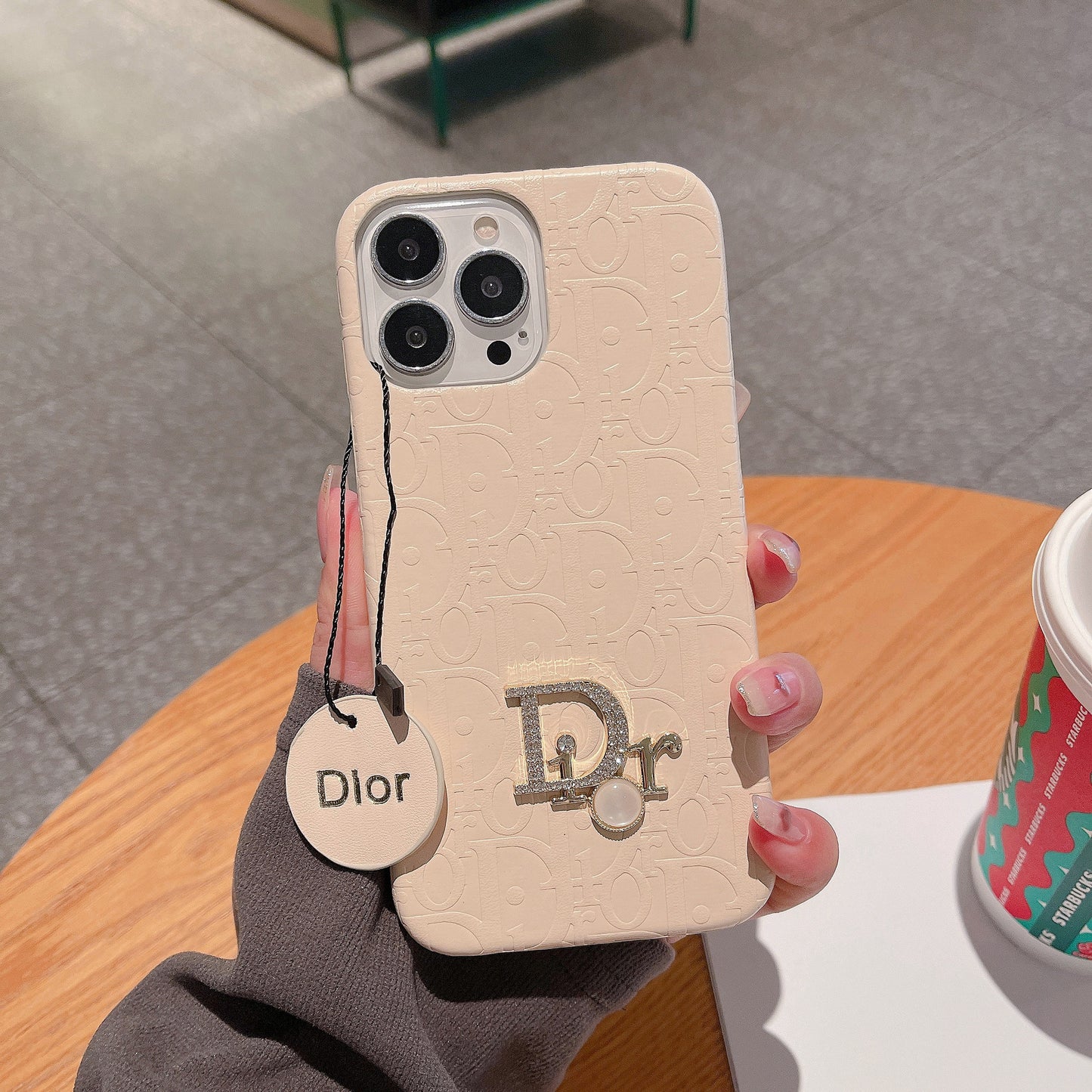 Premium Dior Hard Shell Luxury Phone Case