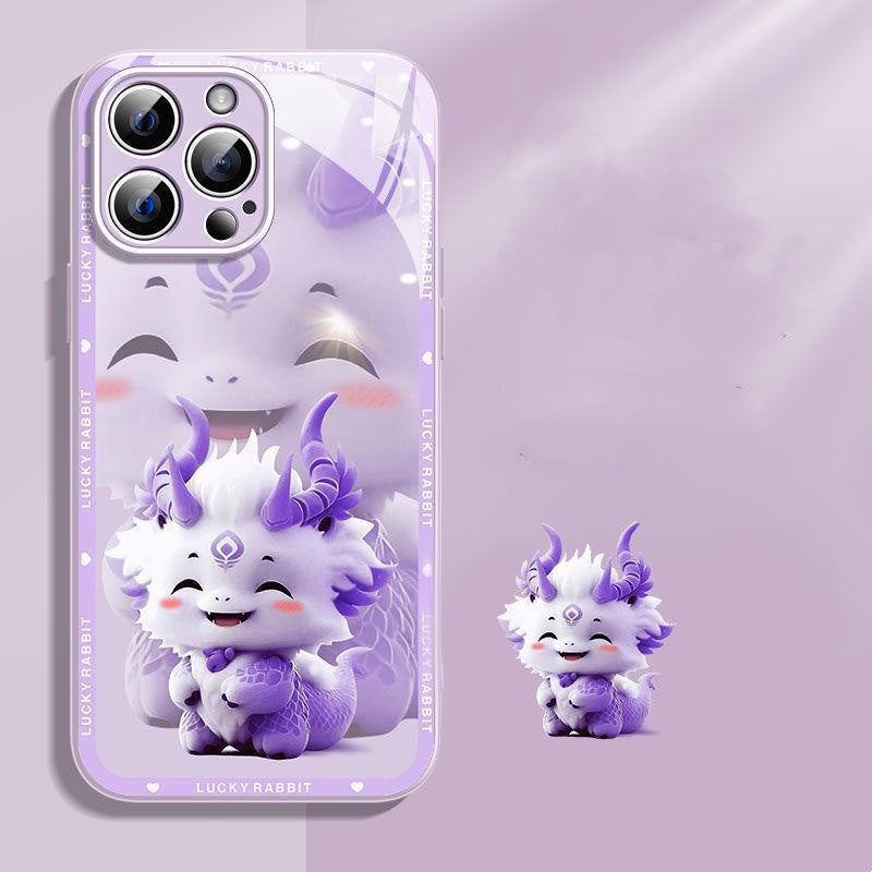 Happy Dragon Baby Premium Glass Lens Phone Case