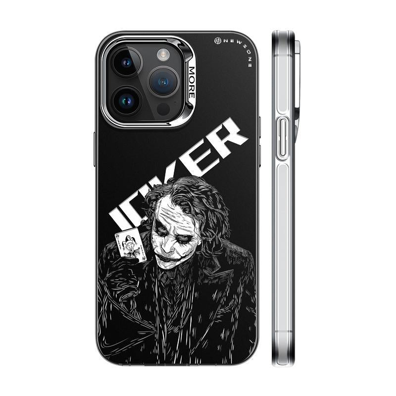 Original personality clown anti-fall frosted mobile phone case