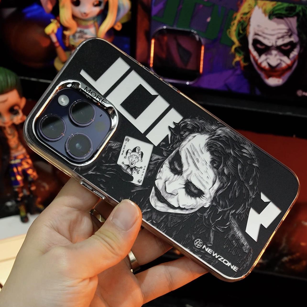 Original personality clown anti-fall frosted mobile phone case