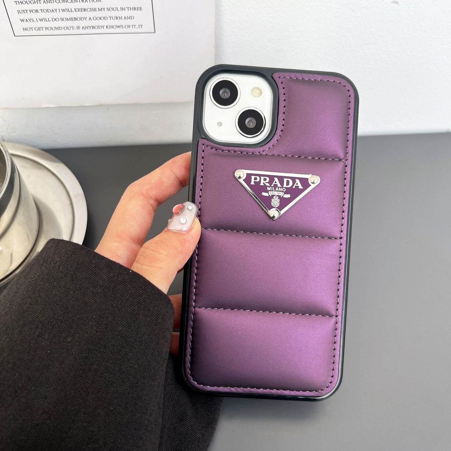 Fashionable PRADA iPhone Jacket Phone Case