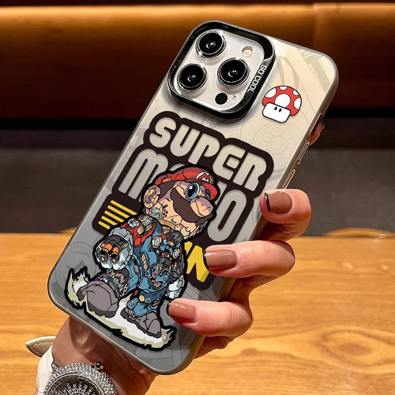 High-grade Mechanical Mario Cartoon Phone Case