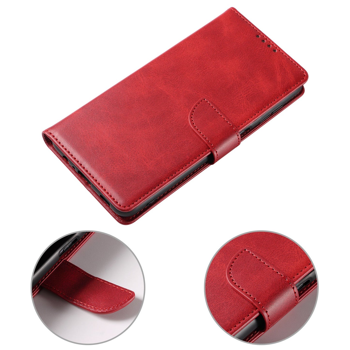 Bagong high-grade calf leather flip phone case