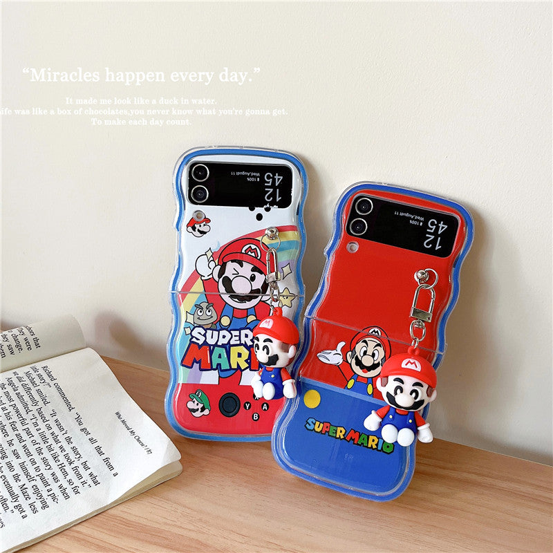 Wave Mario Samsung Folding Screen TPU Protective Soft Case