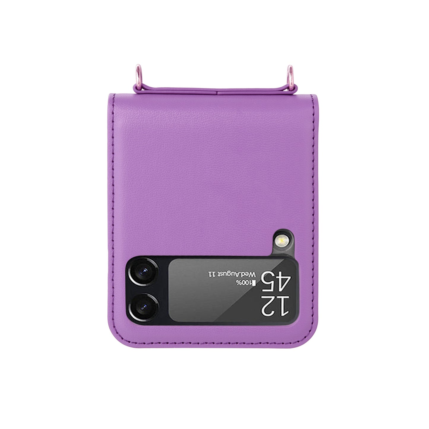 Wallet flip leather case for Samsung Galaxy Z Flip