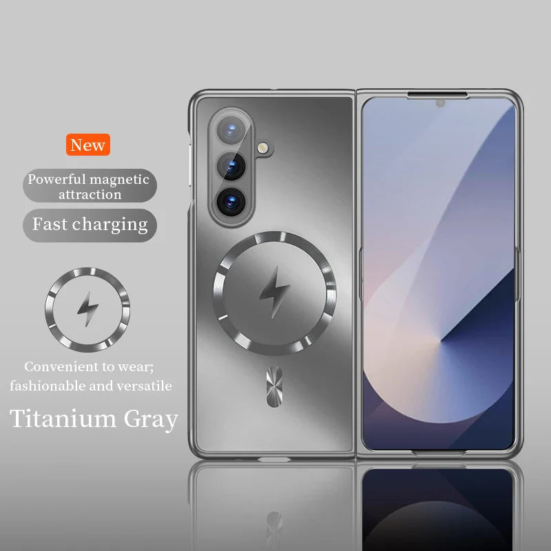 Luxury AG Matte Magnetic Case For Samsung