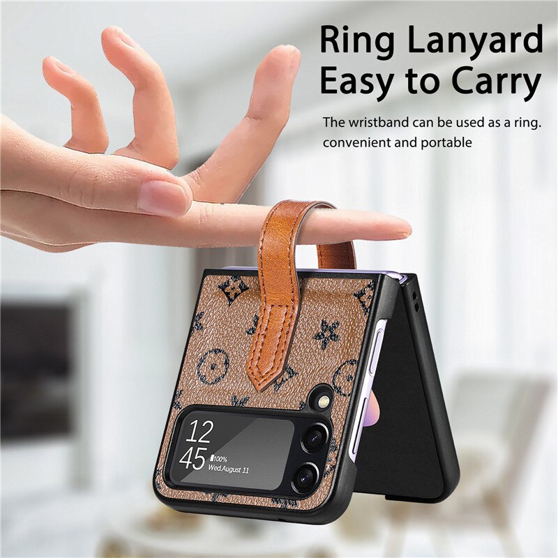 Shockproof Luxury Wristband Ring Stand Phone Case