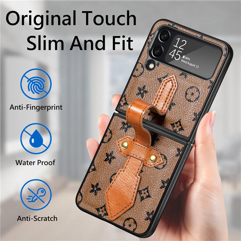 Shockproof Luxury Wristband Ring Stand Phone Case