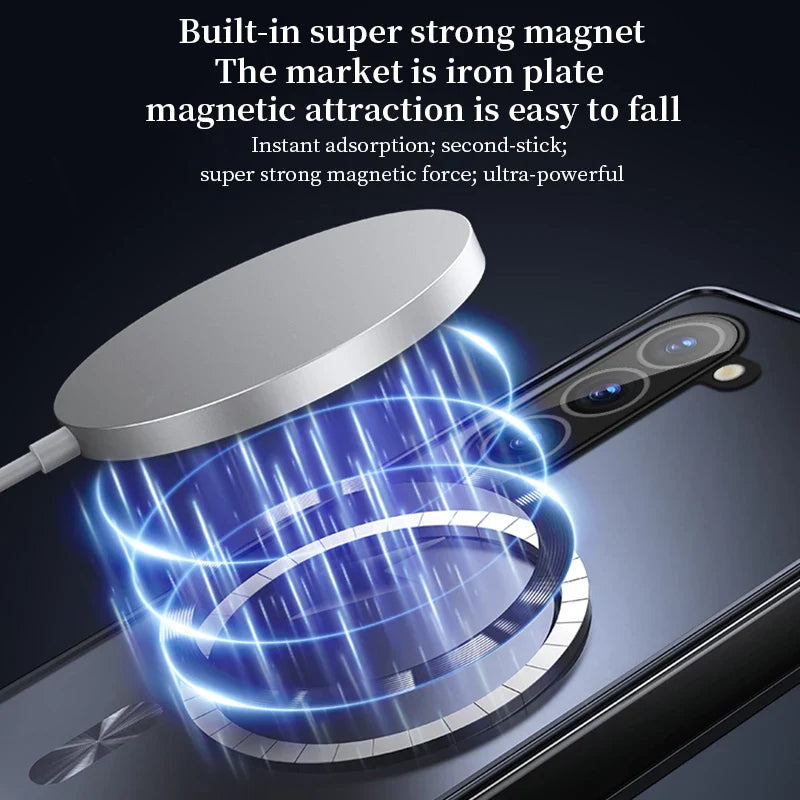 Luxury AG Matte Magnetic Case For Samsung