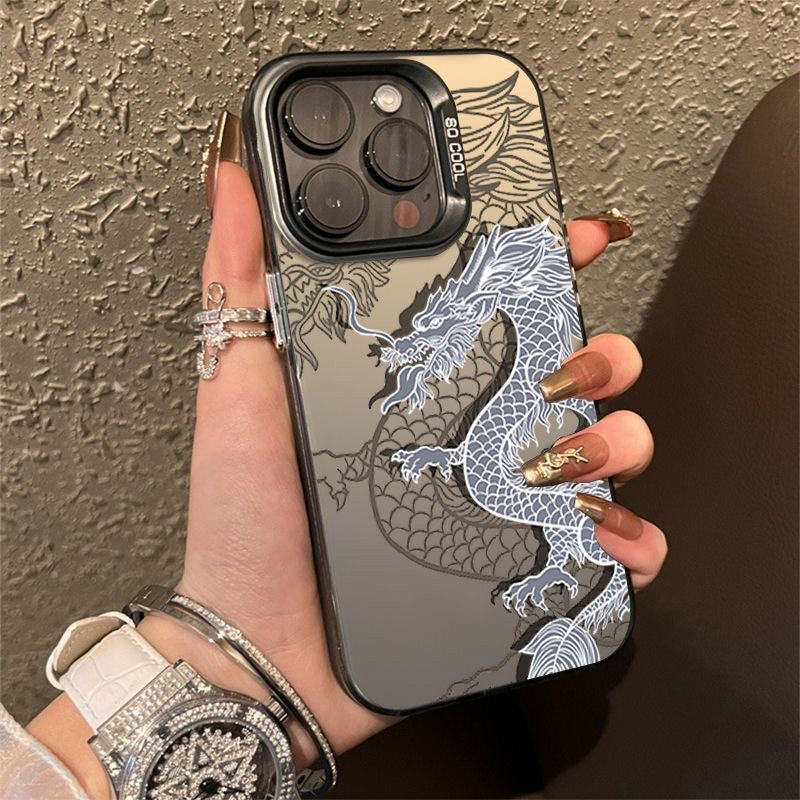 Hollow IMD Dragon Apple Phone Case